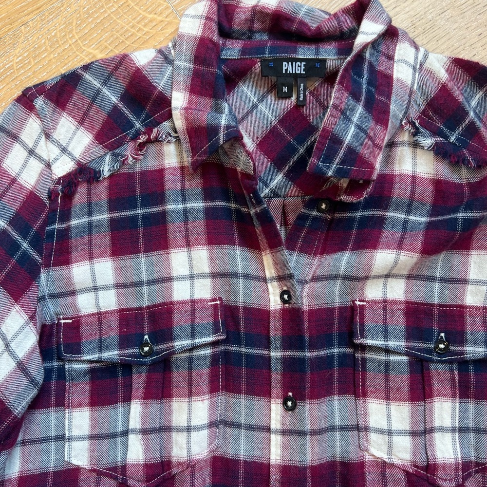 paige flannel shirt